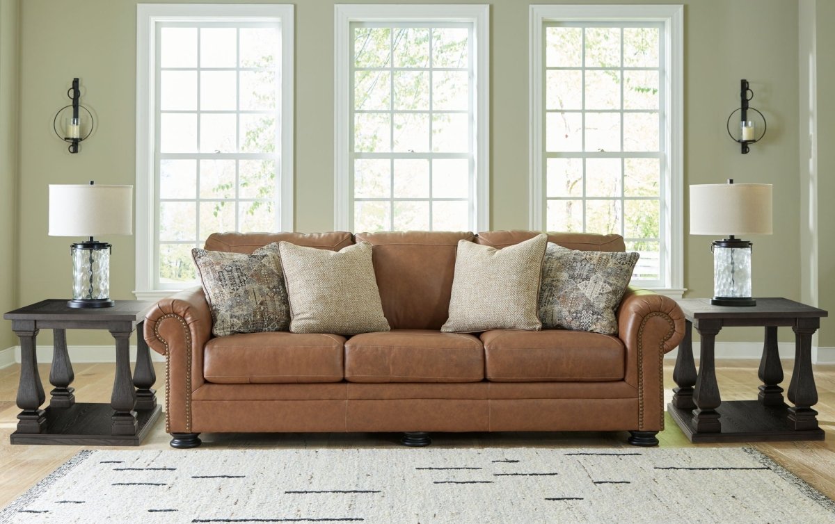Carianna - Sofa - Caramel Stationary Sofas by Signature Design by Ashley® - Walls Furniture & Mattress
