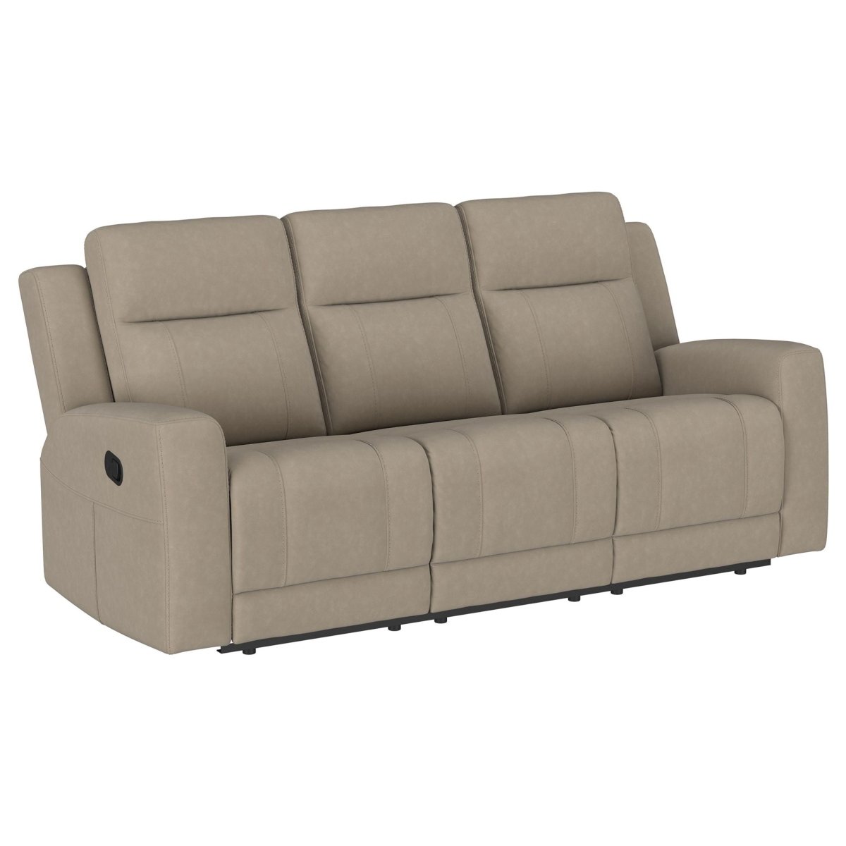 Brentwood - Upholstered Motion Reclining Sofa Reclining Sofas by Coaster Fine Furniture - Walls Furniture & Mattress