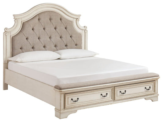 Realyn - Storage Bed Upholstered Beds by Signature Design by Ashley® - Walls Furniture & Mattress
