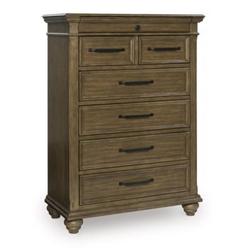 Karallin - Seven Drawer Chest - Medium Brown Accent Chests by Signature Design by Ashley® - Walls Furniture & Mattress