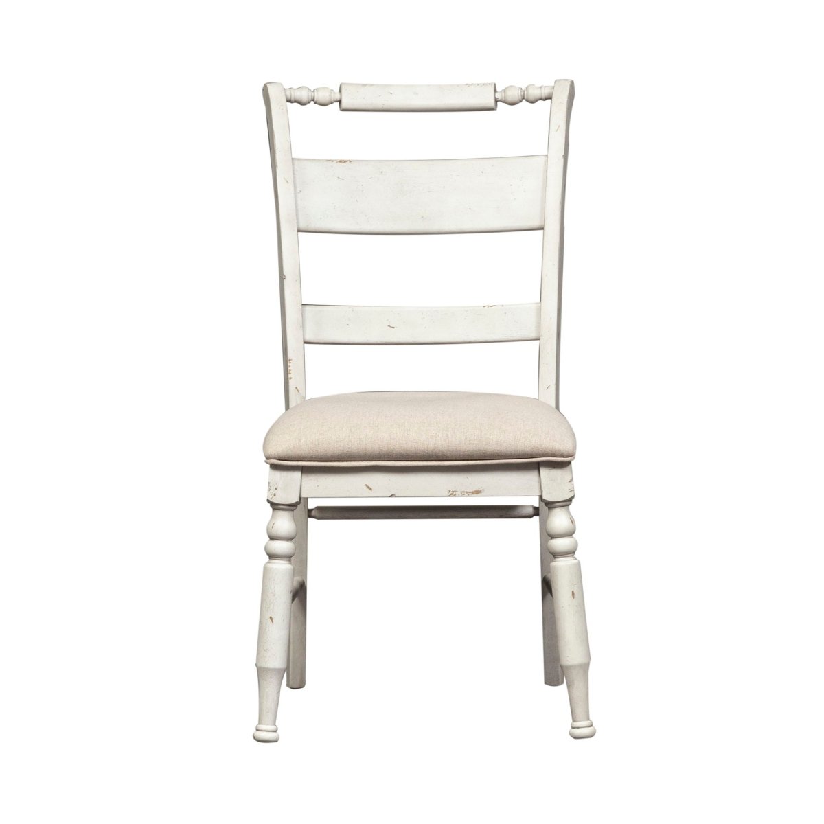 Whitney - Slat Back Side Chair - White Side Chairs by Liberty Furniture - Walls Furniture & Mattress