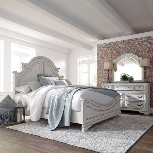 Magnolia Manor - Panel Bedroom Set 3 Piece Bedroom Sets by Liberty Furniture - Walls Furniture & Mattress