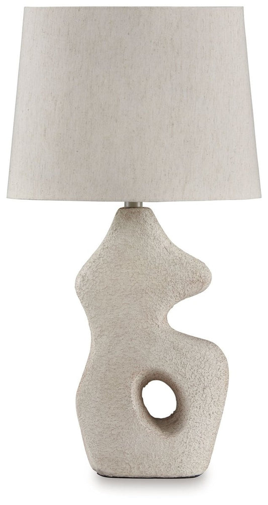 Chadrich - Paper Table Lamp (Set of 2) - Antique Beige Table Lamps by Signature Design by Ashley® - Walls Furniture & Mattress
