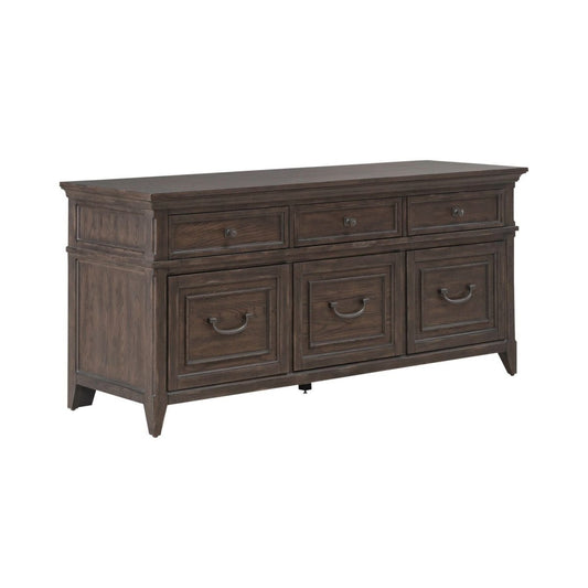 Paradise Valley - Credenza - Saddle Brown Credenzas by Liberty Furniture - Walls Furniture & Mattress