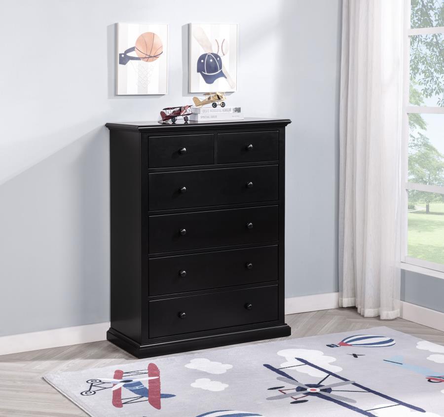Sumerlin - 6 - Drawer Bedroom Chest Of Drawers Accent Chests by Coaster Fine Furniture - Walls Furniture & Mattress