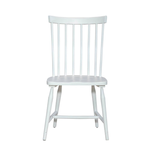 Palmetto Heights - Spindle Back Side Chair (RTA) - White Side Chairs by Liberty Furniture - Walls Furniture & Mattress