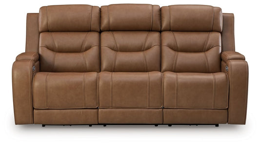 Knightington - Power Reclining Sofa With Audio Seating Reclining Sofas by Signature Design by Ashley® - Walls Furniture & Mattress