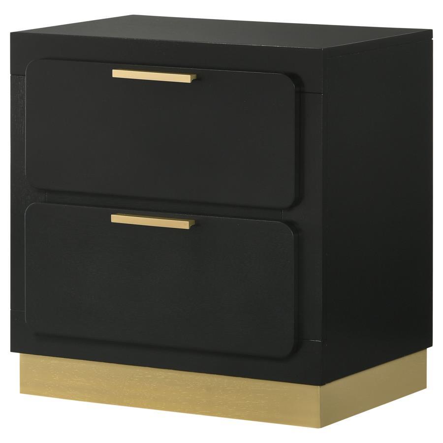 Caraway - 2 - Drawer Nightstand Accent Nightstands by Coaster Fine Furniture - Walls Furniture & Mattress