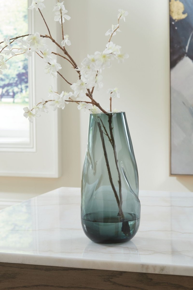 Beamund - Vase - 13" Vases & Jars by Signature Design by Ashley® - Walls Furniture & Mattress
