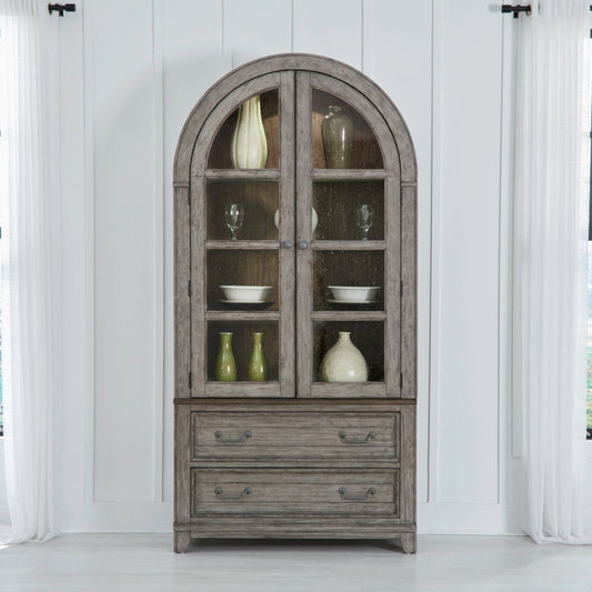 River Place - Curio Cabinet Curio Cabinets by Liberty Furniture - Walls Furniture & Mattress