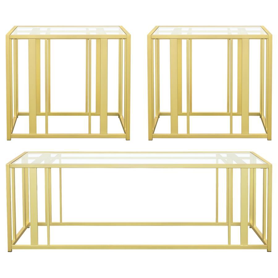 Adri - Coffee And End Table Set Table Sets by Coaster Fine Furniture - Walls Furniture & Mattress