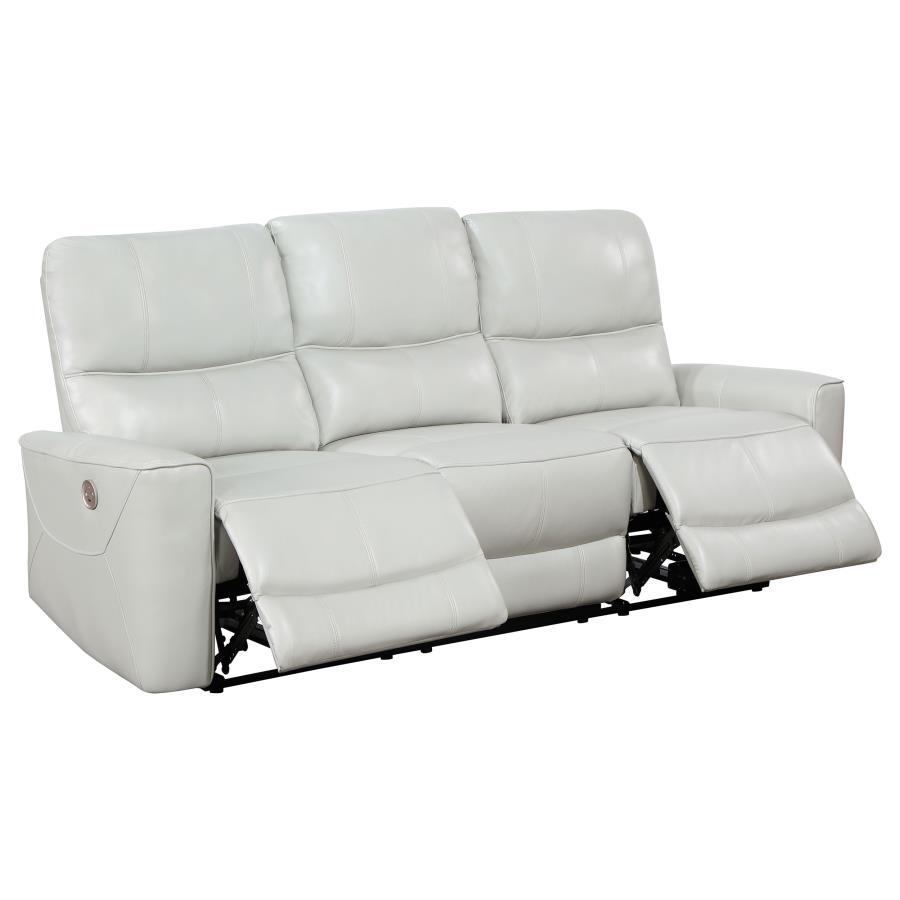 Greenfield - Upholstered Power Reclining Sofa Reclining Sofas by Coaster Fine Furniture - Walls Furniture & Mattress