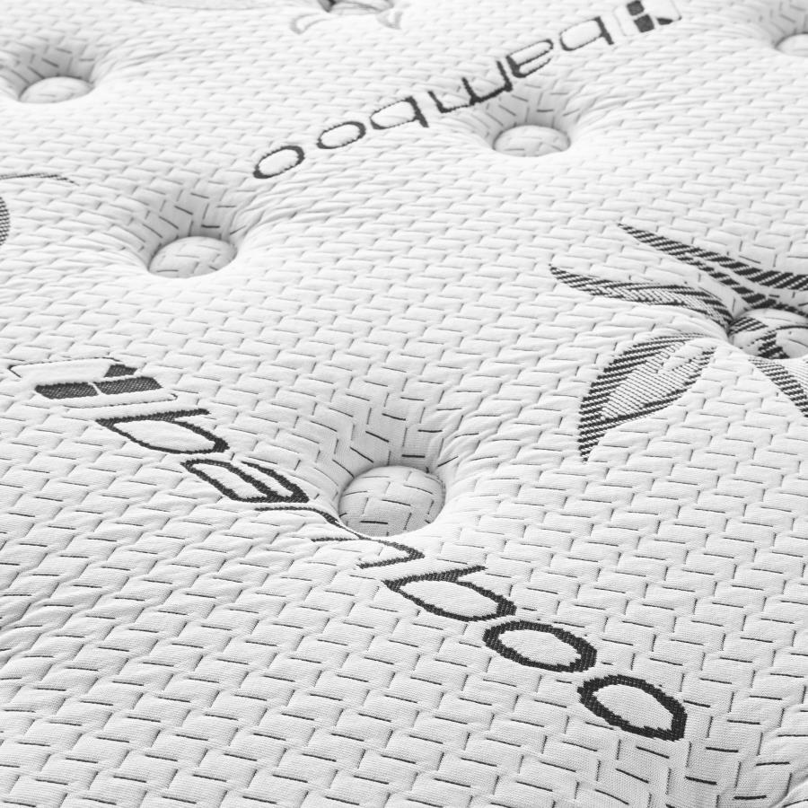 Sommet - Bamboo Euro Top Hybrid Mattress Hybrid Mattresses by Coaster Fine Furniture - Walls Furniture & Mattress