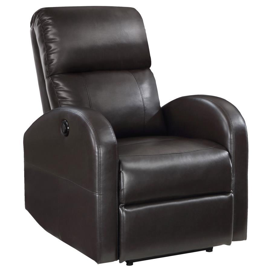 Grant - Upholstered Power Recliner Chair Reclining Chairs by Coaster Fine Furniture - Walls Furniture & Mattress