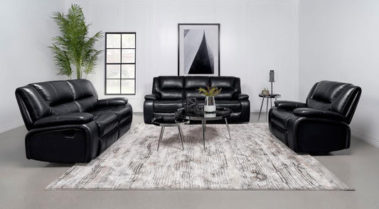Camila - Upholstered Reclining Sofa Set Reclining Sofas & Loveseats by Coaster Fine Furniture - Walls Furniture & Mattress