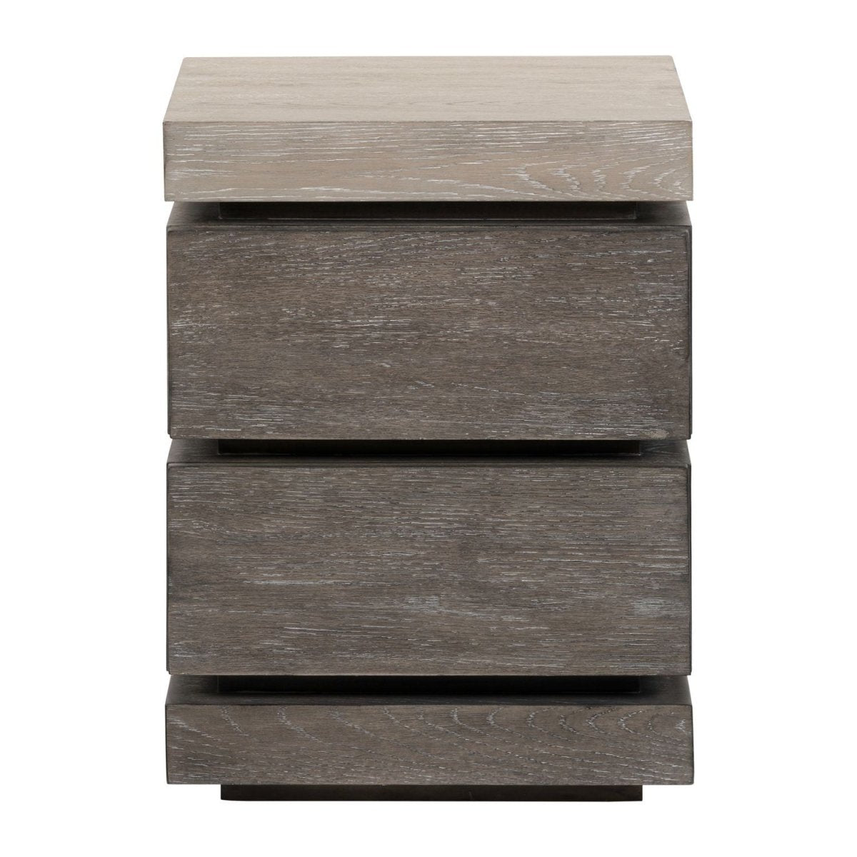 Piedmont - Chairside Table - Charcoal / Ash Chair Side Tables by Liberty Furniture - Walls Furniture & Mattress