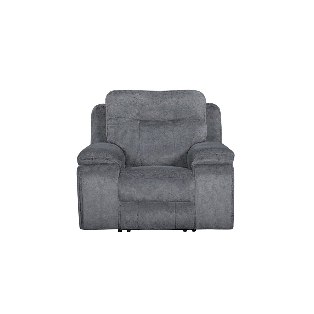 Teddy - Recliner With Power Headrest & Footrest - Gray Reclining Chairs by New Classic - Walls Furniture & Mattress