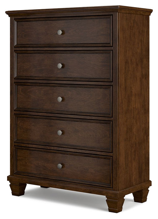 Danabrin - Five Drawer Chest - Brown Accent Chests by Signature Design by Ashley® - Walls Furniture & Mattress