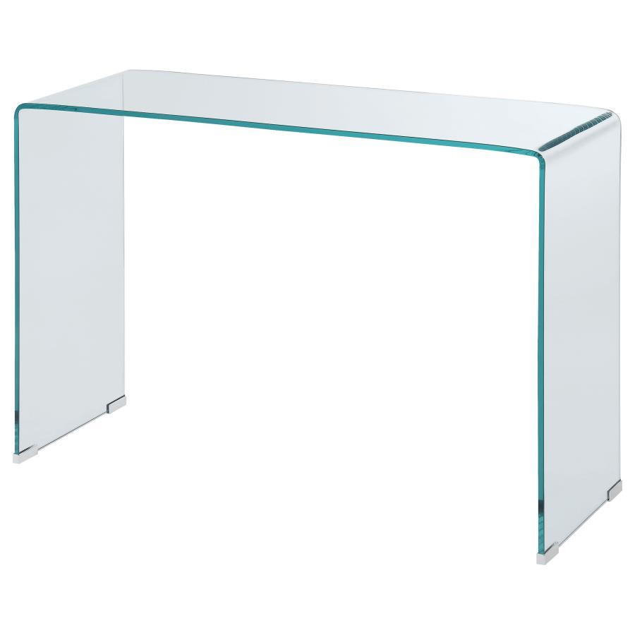 Ripley - Rectangular Tempered Bent Glass Table End Tables by CoasterEssence - Walls Furniture & Mattress