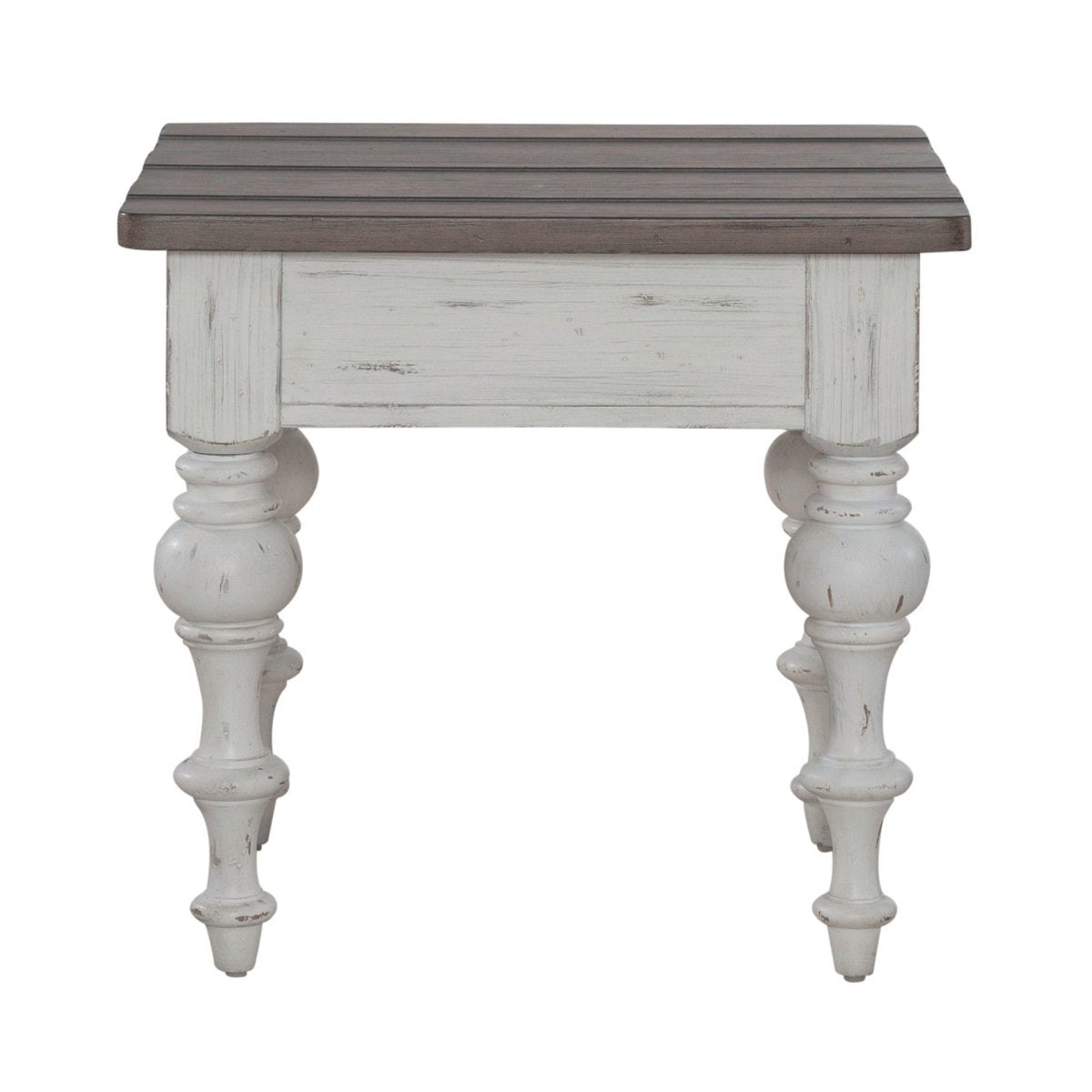 River Place - End Table - White End Tables by Liberty Furniture - Walls Furniture & Mattress