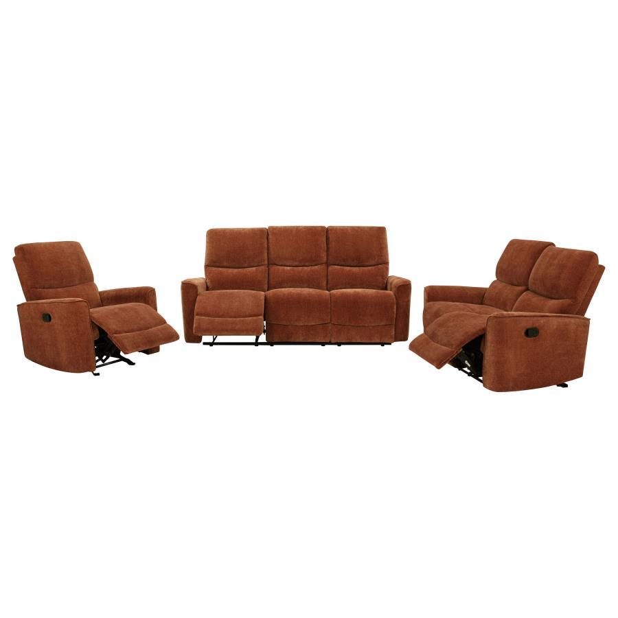 Navarro - Upholstered Reclining Sofa Set Reclining Sofas & Loveseats by Coaster Fine Furniture - Walls Furniture & Mattress