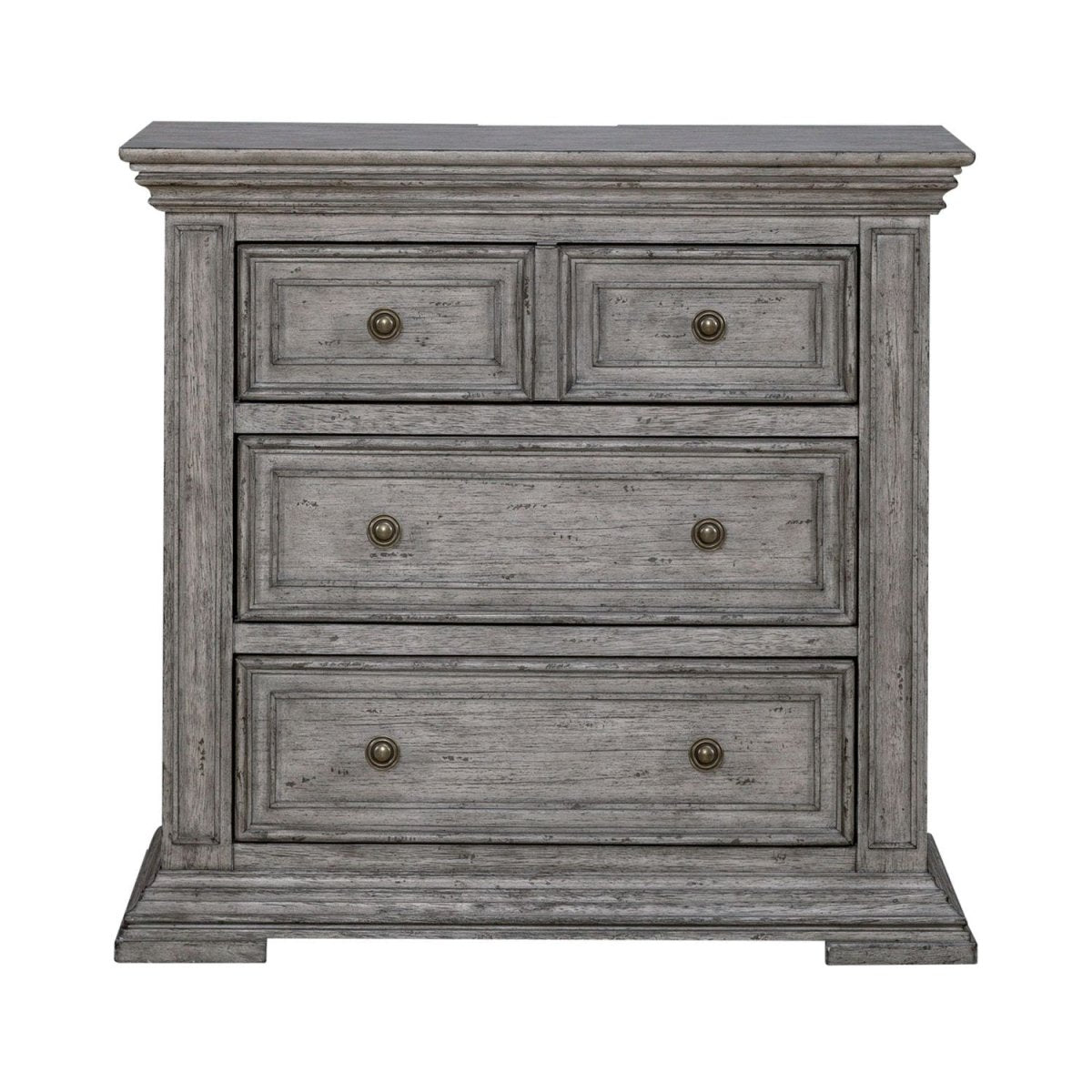 Big Valley - Bedside Chest With Charging Station Bedside Chests by Liberty Furniture - Walls Furniture & Mattress