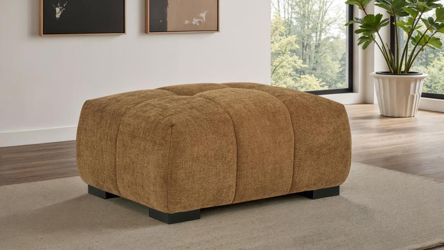Octavia - Fabric Rectangular Upholstered Ottoman Upholstered Ottomans by Coaster Fine Furniture - Walls Furniture & Mattress