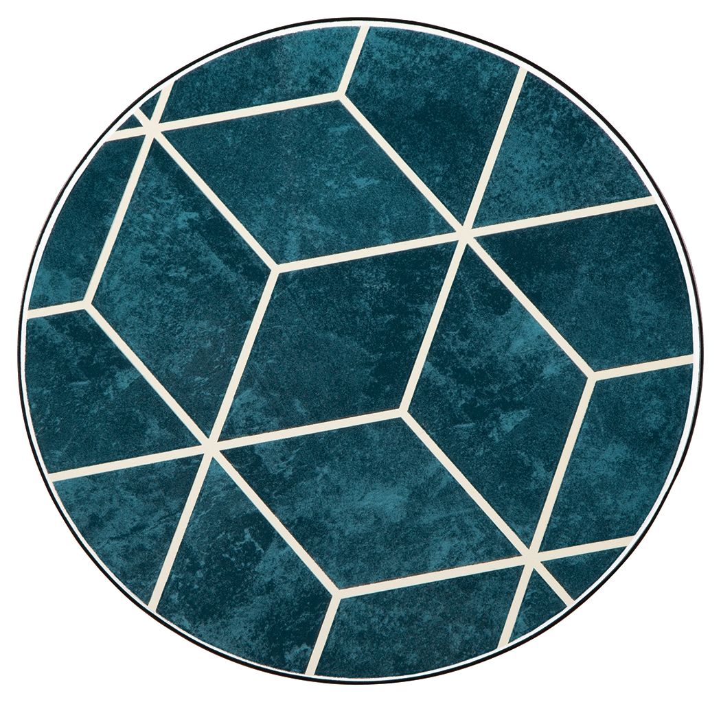 Clairbelle - Accent Table (Set of 2) - Teal Nesting Tables by Signature Design by Ashley® - Walls Furniture & Mattress