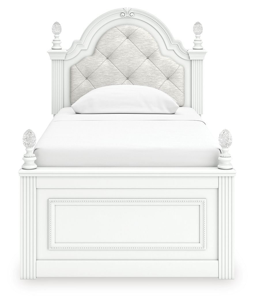 Kozlani - Upholstered Panel Bedroom Set 3 Piece Bedroom Sets by Signature Design by Ashley® - Walls Furniture & Mattress