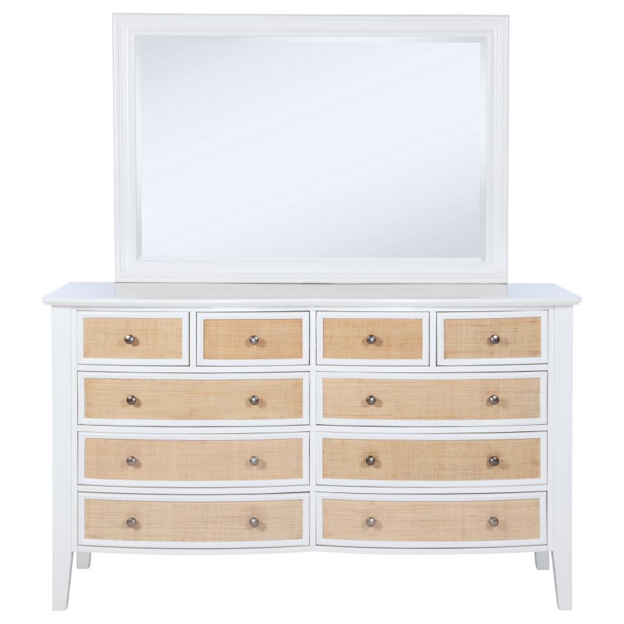 Bexhill - 10 - Drawer Dresser Dressers by Coaster Fine Furniture - Walls Furniture & Mattress