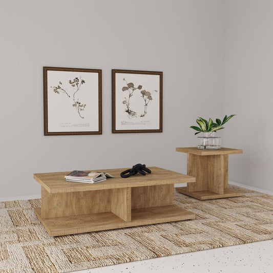 Cortona - Coffee Table Set Table Sets by Coaster Fine Furniture - Walls Furniture & Mattress