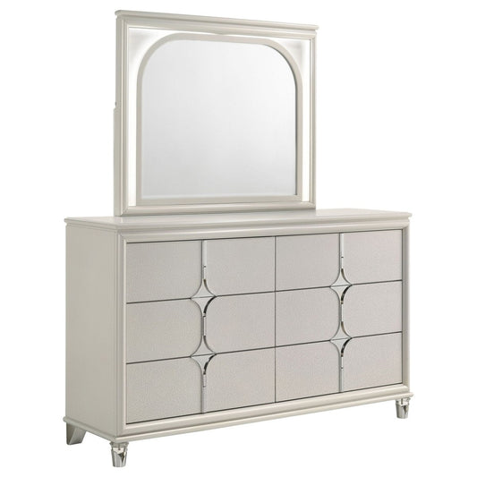 Olivia - 6 - Drawer Dresser Dressers by Coaster Fine Furniture - Walls Furniture & Mattress