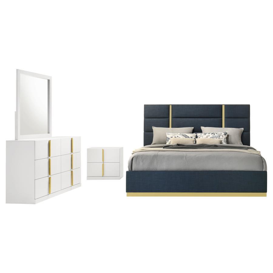 Ines - Bedroom Set 4 Piece Bedroom Sets by Coaster Fine Furniture - Walls Furniture & Mattress
