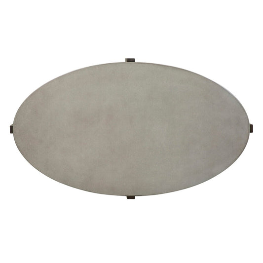 Cascade - Oval Cocktail Table - Dark Brown Cocktail Tables by Liberty Furniture - Walls Furniture & Mattress