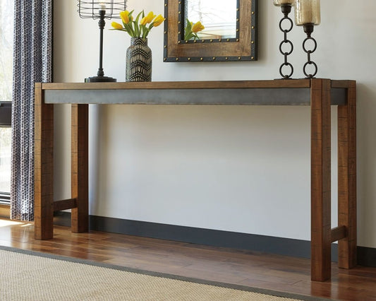 Torjin - Long Counter Table - Dark Brown Counter Tables by Signature Design by Ashley® - Walls Furniture & Mattress