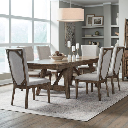 Carolina Park - Trestle Table Set 5 Piece Dining Room Sets by Liberty Furniture - Walls Furniture & Mattress