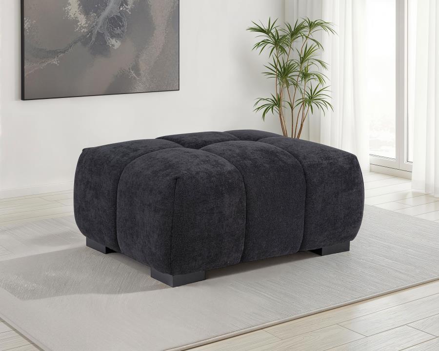 Octavia - Fabric Rectangular Upholstered Ottoman Upholstered Ottomans by Coaster Fine Furniture - Walls Furniture & Mattress