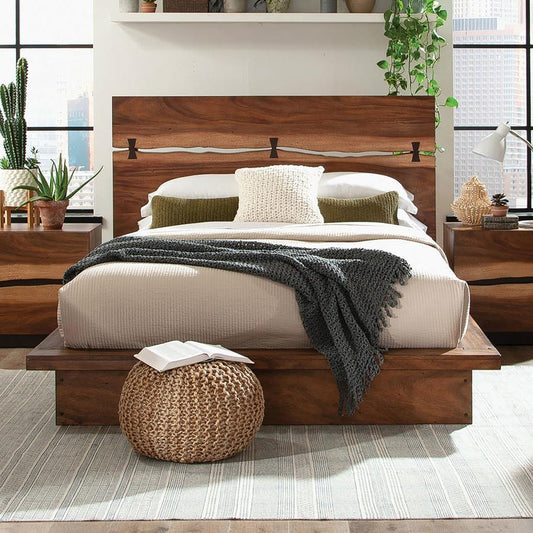 Winslow - Wood Panel Bed Panel Beds by CoasterElevations - Walls Furniture & Mattress