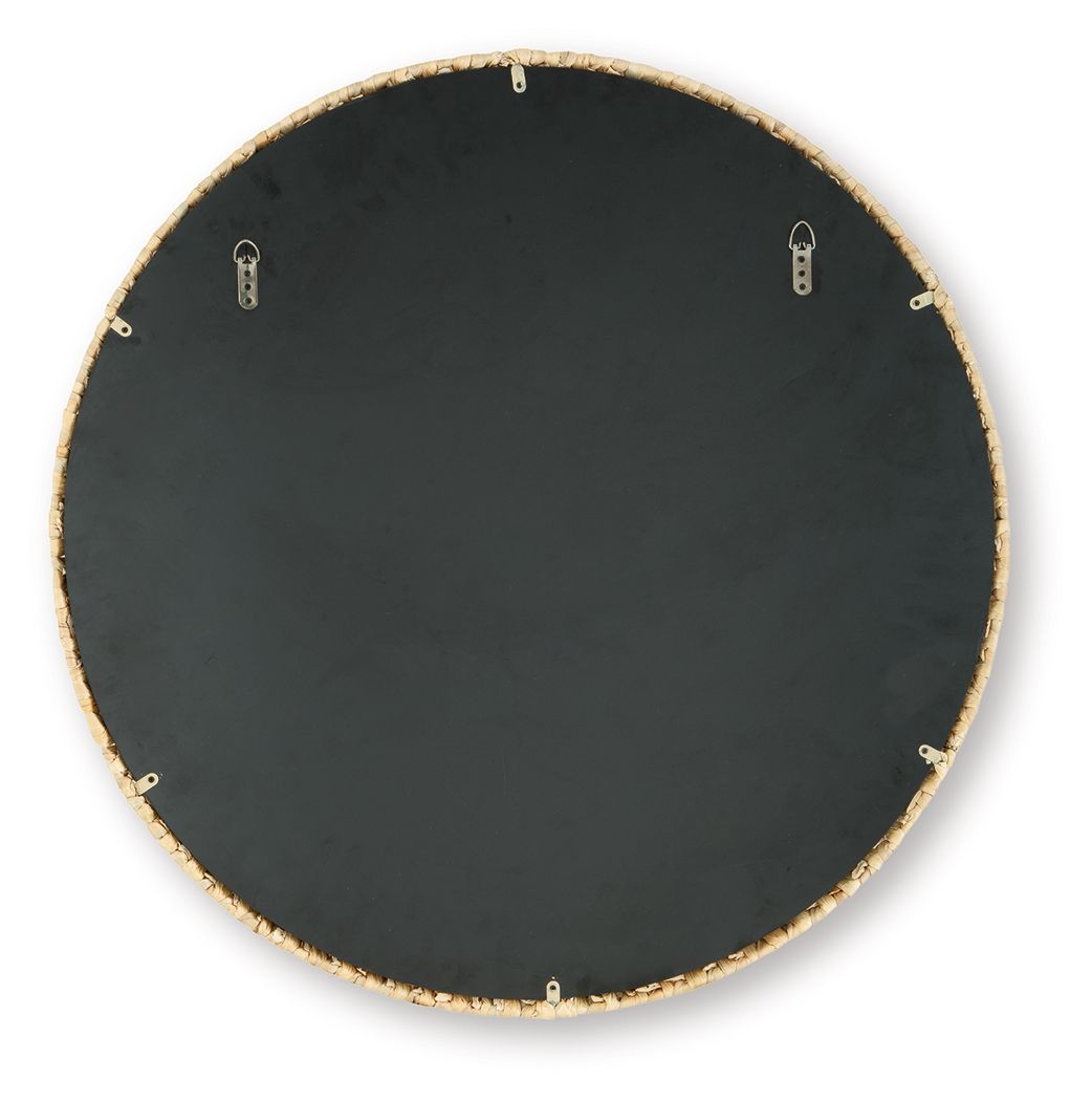 Briggsburg - Natural - Accent Mirror Accent Mirrors by Signature Design by Ashley® - Walls Furniture & Mattress