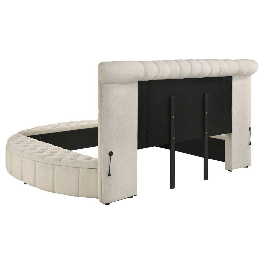 Sonya - Upholstered Bedroom Set 4 Piece Bedroom Sets by Coaster Fine Furniture - Walls Furniture & Mattress