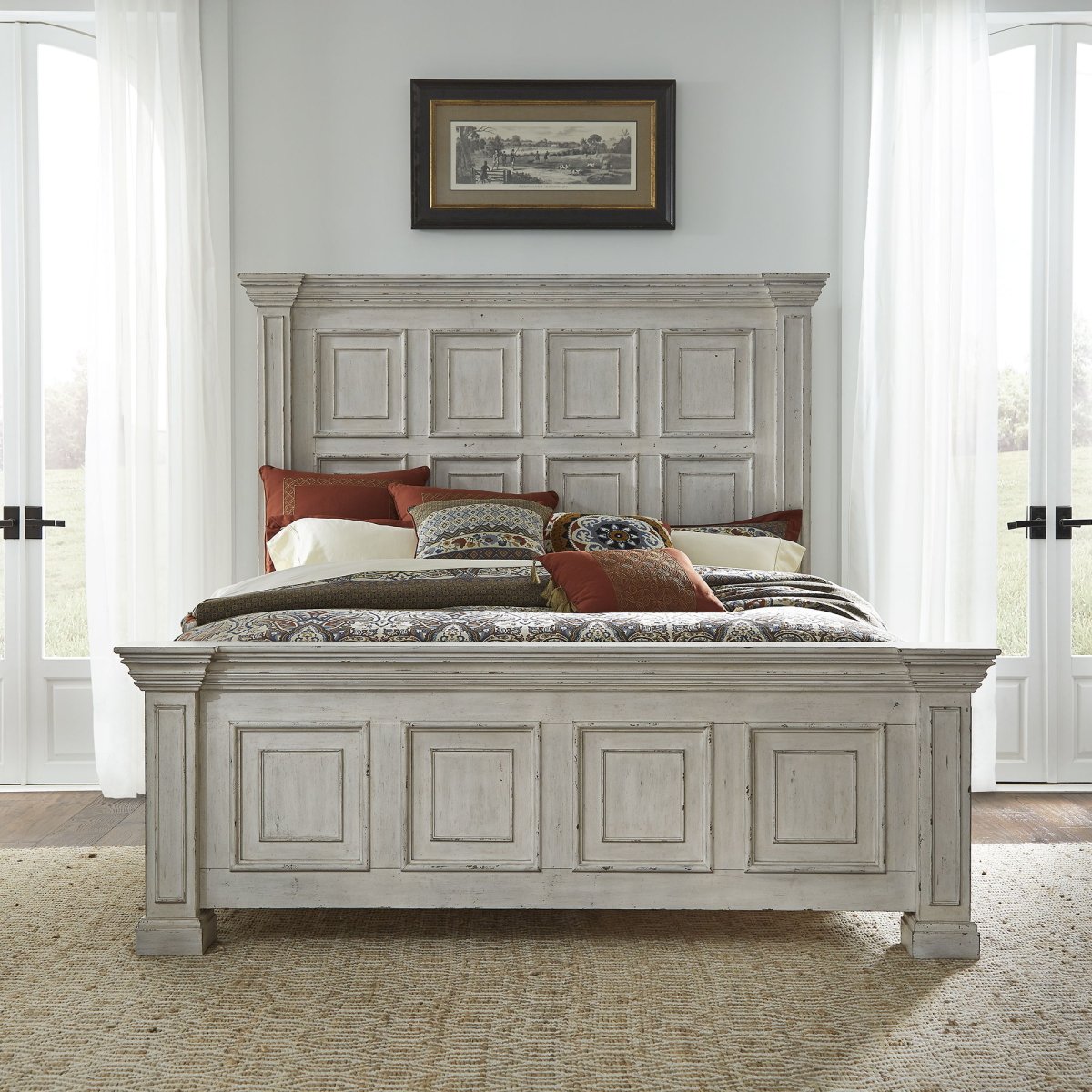 Big Valley - Panel Bed Panel Beds by Liberty Furniture - Walls Furniture & Mattress