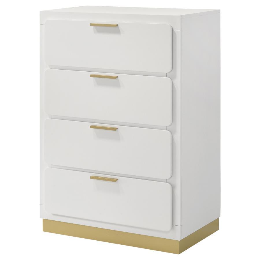 Caraway - 4 - Drawer Bedroom Chest Accent Chests by Coaster Fine Furniture - Walls Furniture & Mattress