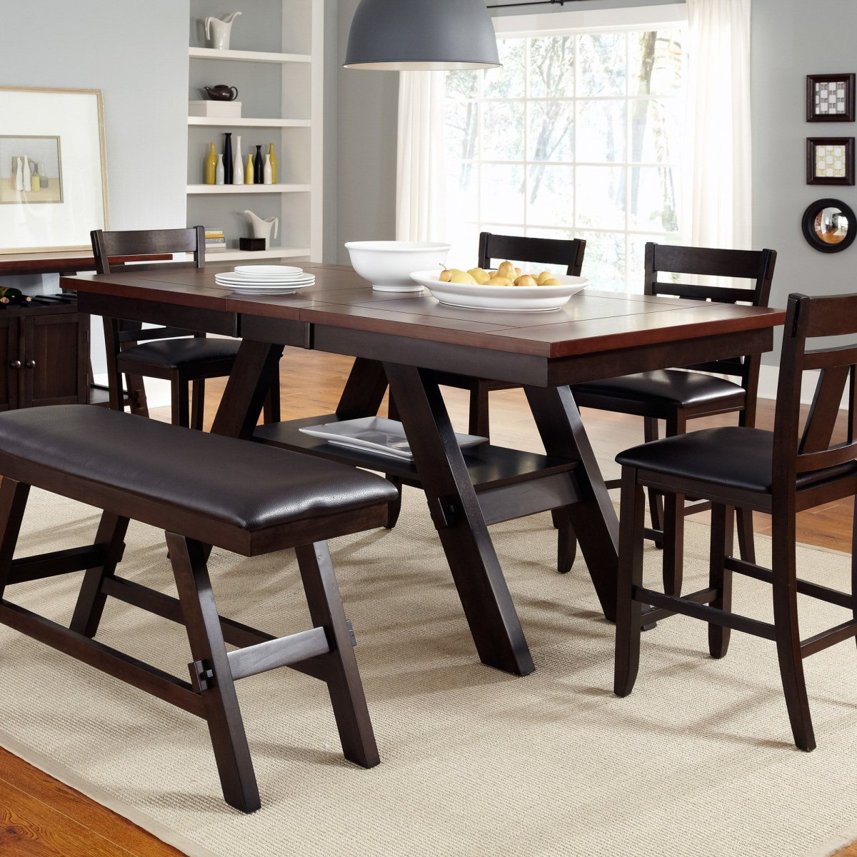 Lawson - Gathering Table Set 5 Piece Dining Room Sets by Liberty Furniture - Walls Furniture & Mattress