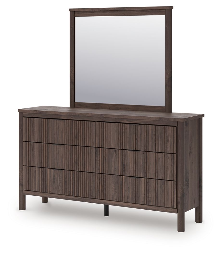 Pamytta - Six Drawer Dresser Dressers by Signature Design by Ashley® - Walls Furniture & Mattress