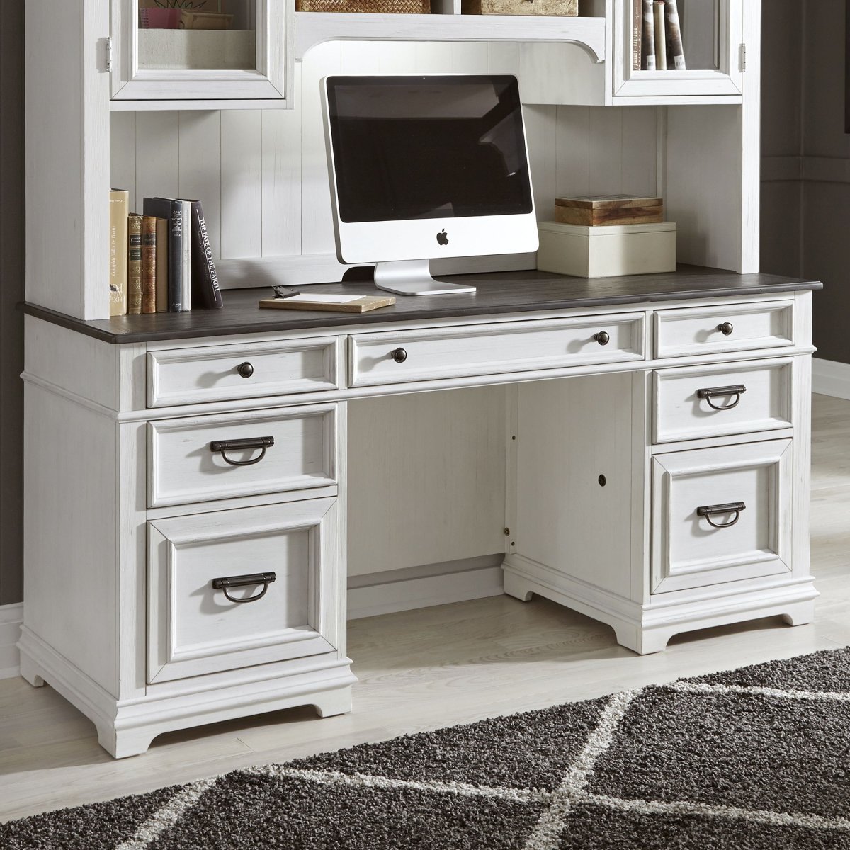 Allyson Park - Credenza - White Credenzas by Liberty Furniture - Walls Furniture & Mattress