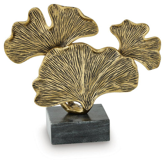 Collridge - Sculpture - Gold Finish / Black Sculptures & Figurines by Signature Design by Ashley® - Walls Furniture & Mattress