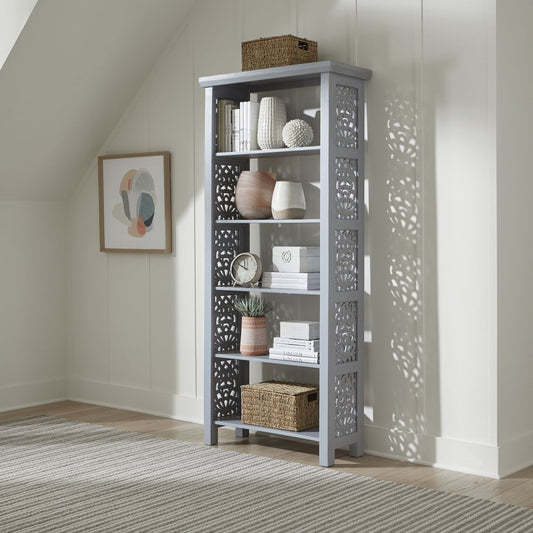 Trellis Lane - Accent Bookcase Standard Bookcases by Liberty Furniture - Walls Furniture & Mattress