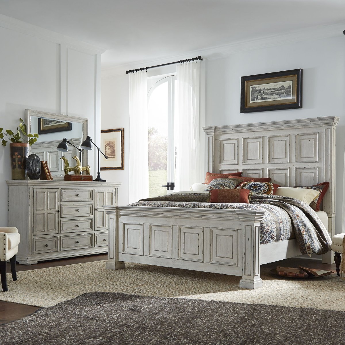 Big Valley - Bedroom Set 3 Piece Bedroom Sets by Liberty Furniture - Walls Furniture & Mattress