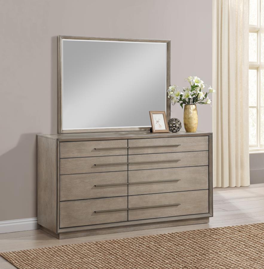 Durango - 8 - Drawer Dresser With Mirror Dresser & Mirror by CoasterElevations - Walls Furniture & Mattress