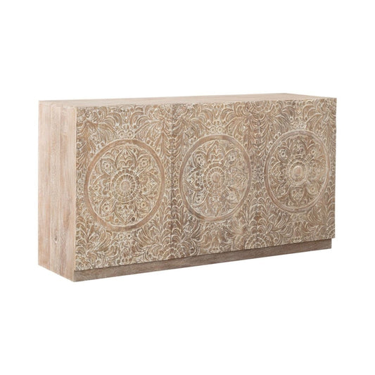 Melody - 3 Door Accent Cabinet - Brown Accent Cabinets by Liberty Furniture - Walls Furniture & Mattress